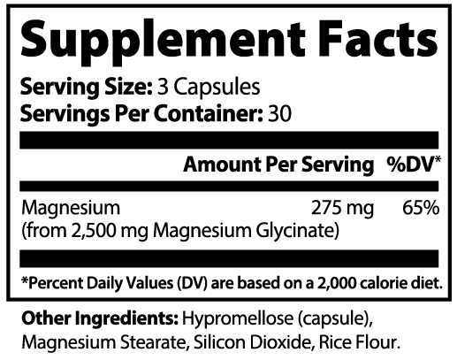 Magnesium Glycinate + | BLK MDNA