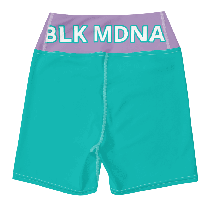 BLK MDNA SculptFit Workout Shorts | High-Waist Luxury Activewear