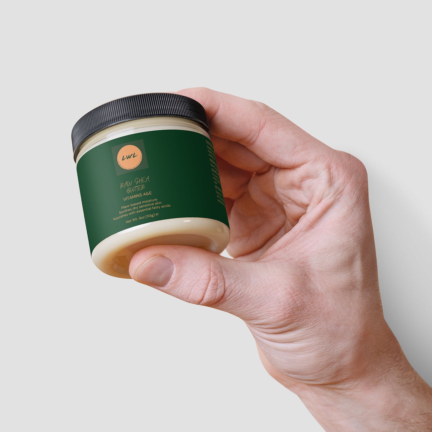 “Rooted Radiance” Organic Raw Shea Butter | BLK MADONNA x LOC W/LOVE