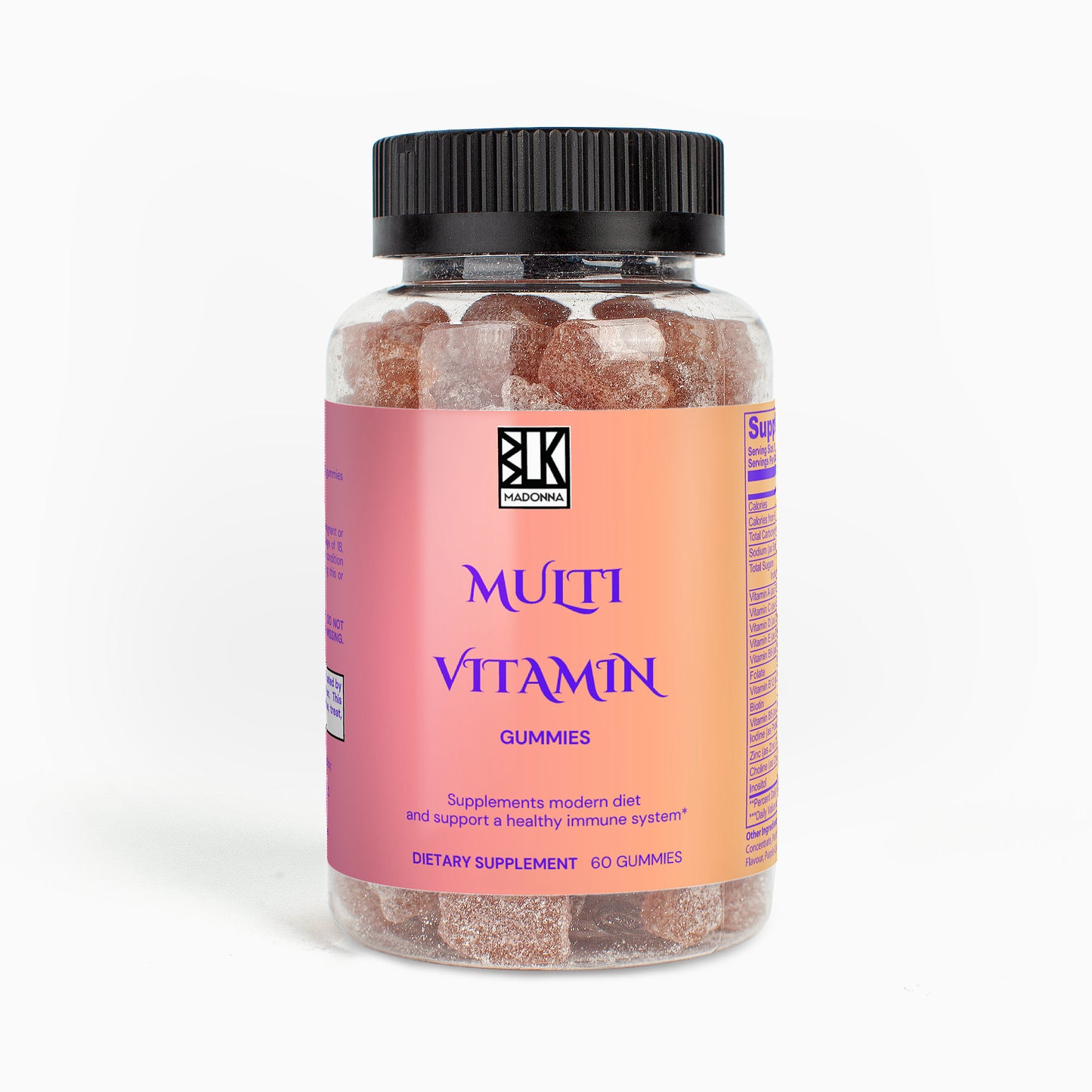 BLK Madonna Multivitamin  Gummies (Adult)