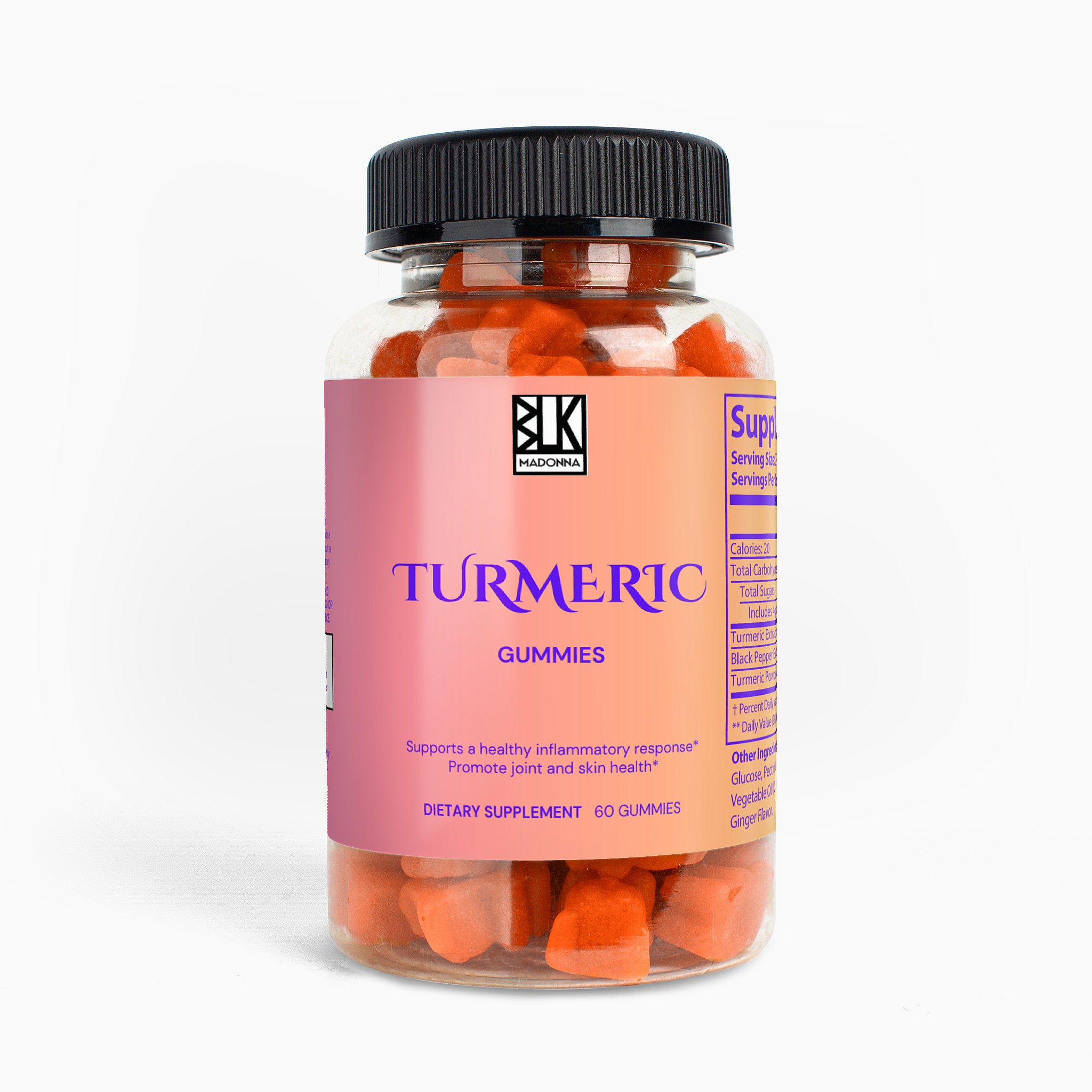 BLK Madonna Turmeric Gummies