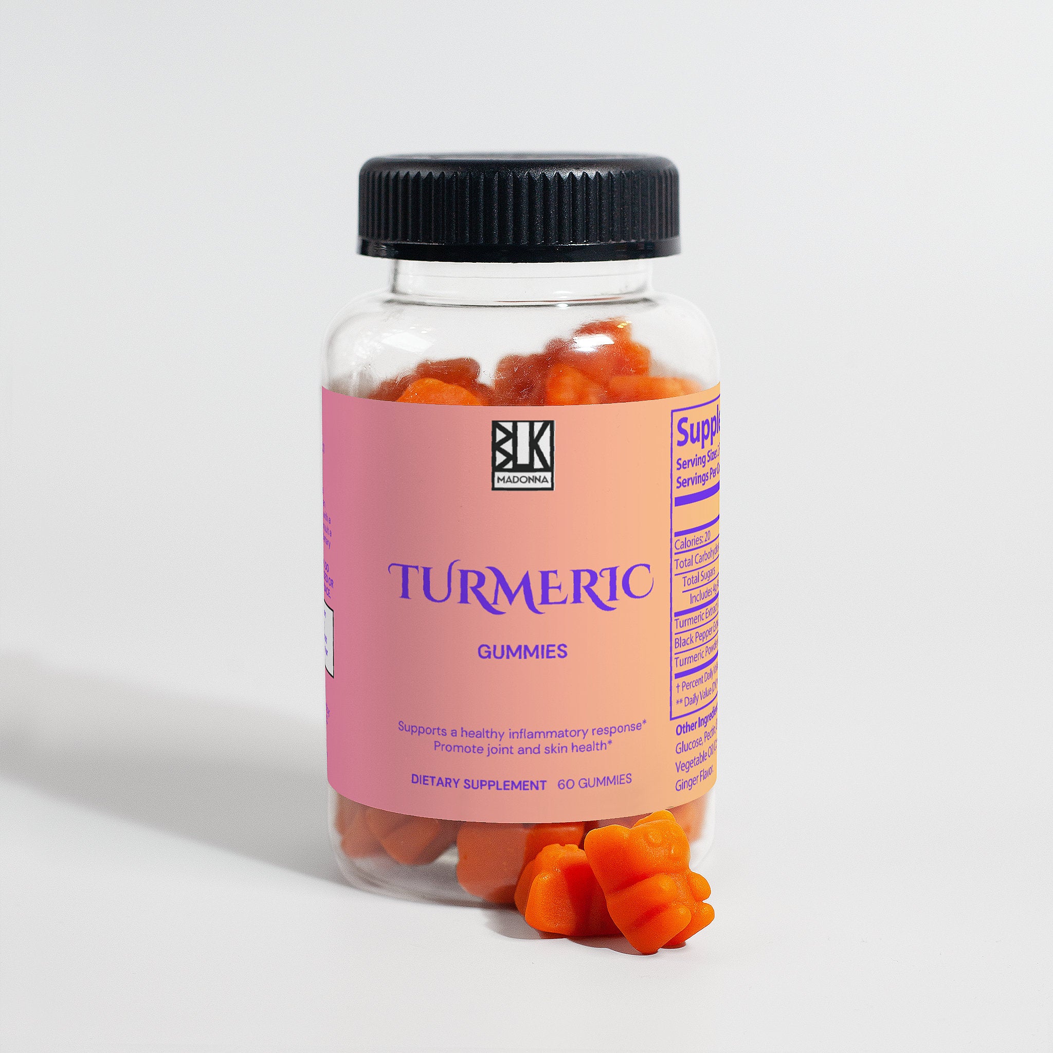 BLK Madonna Turmeric Gummies