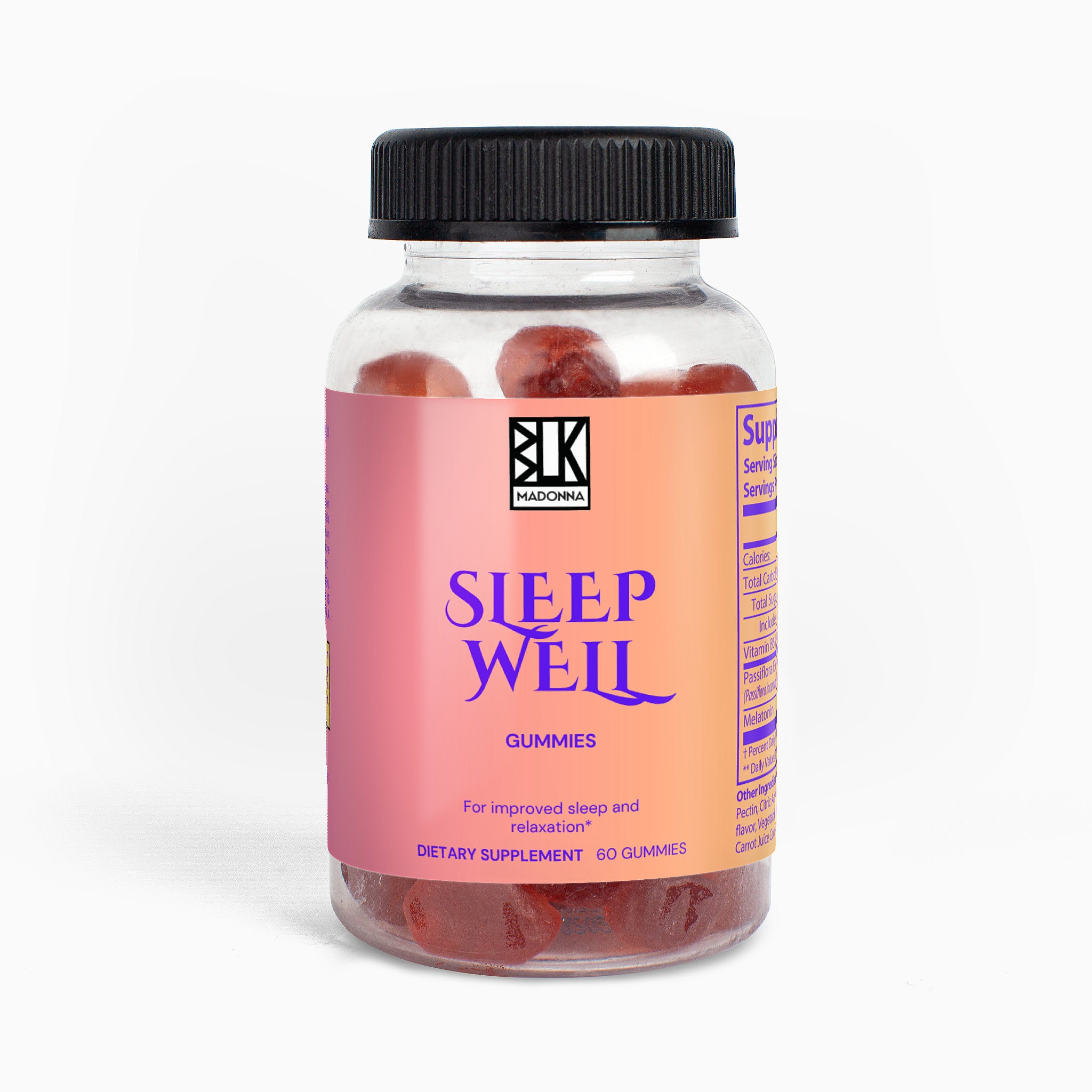 BLK Madonna Sleep Well Gummies (Adult)