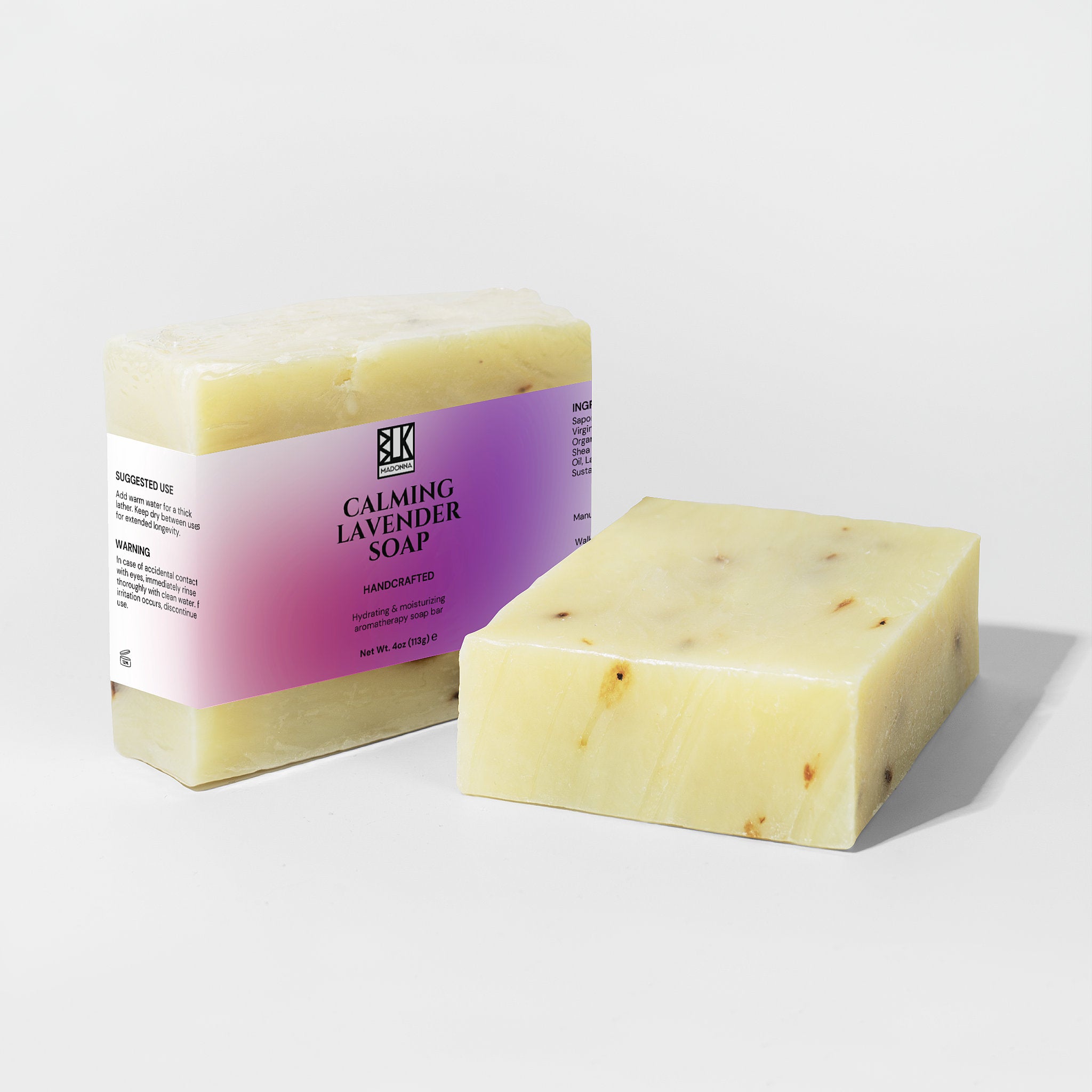 BLK MADONNA Calming Lavender Bar