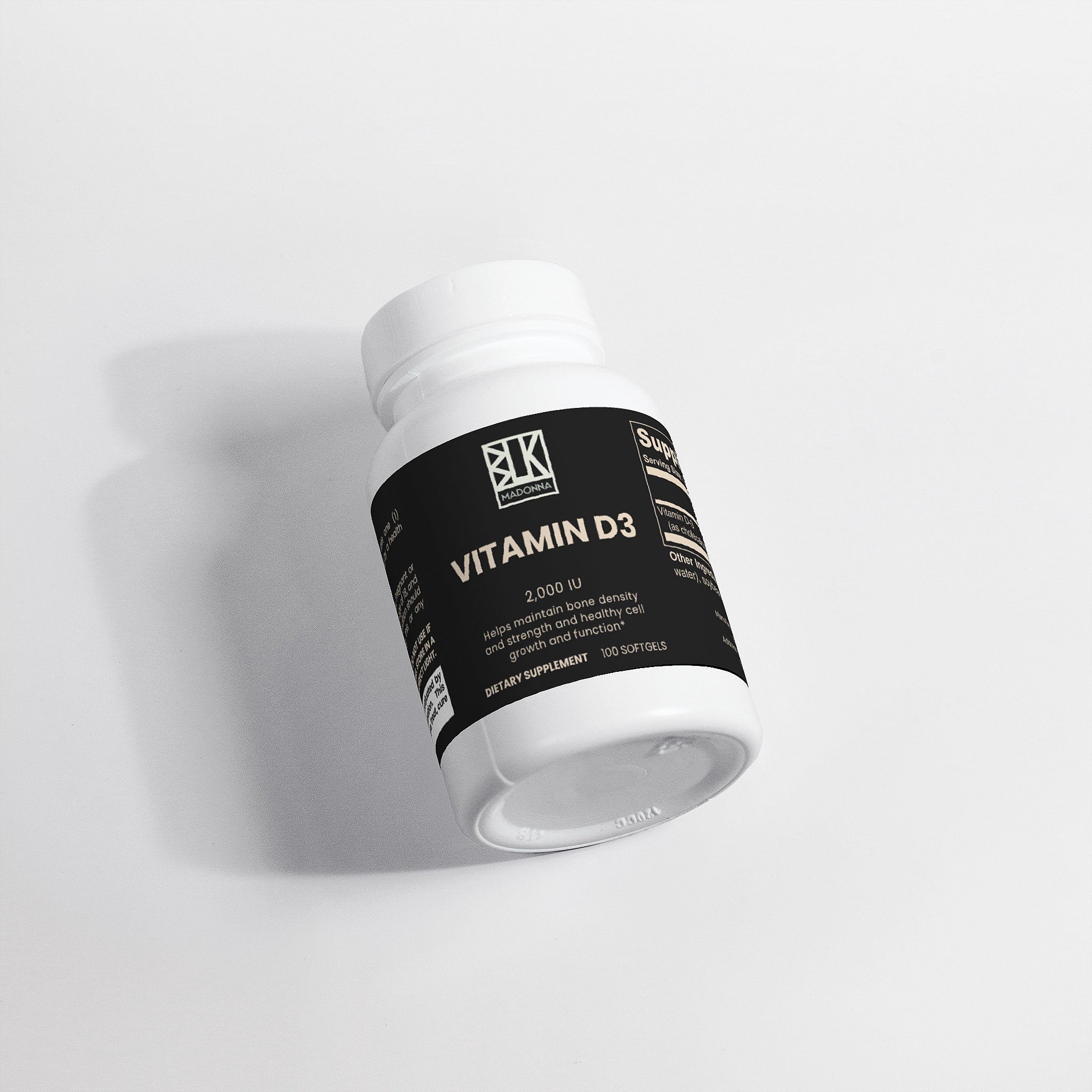 Vitamin D3 Supplement | BLK MADONNA Wellness
