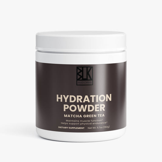 BLK MADONNA WELLNESS™ MATCHA GREEN TEA HYDRATION