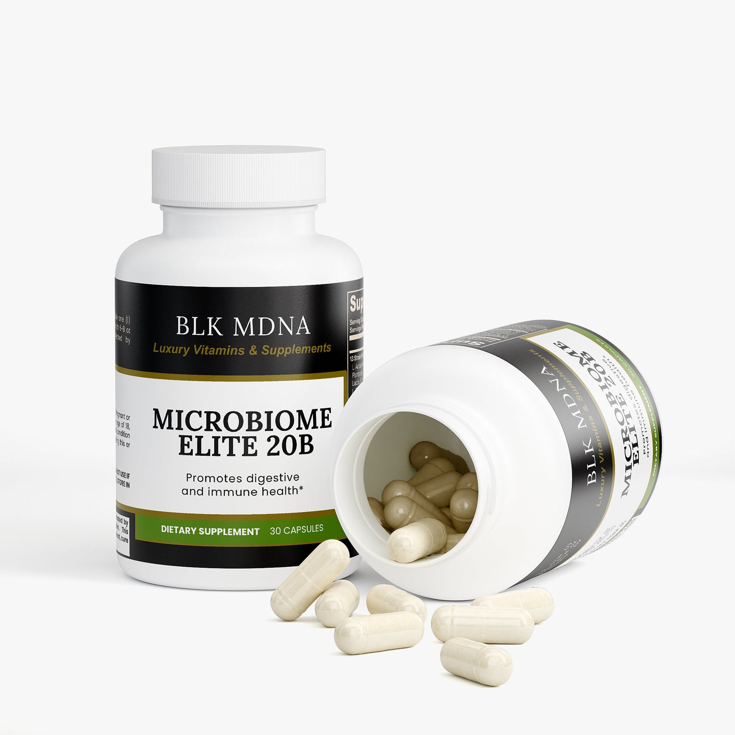 Microbiome Elite 20B | BLK MDNA