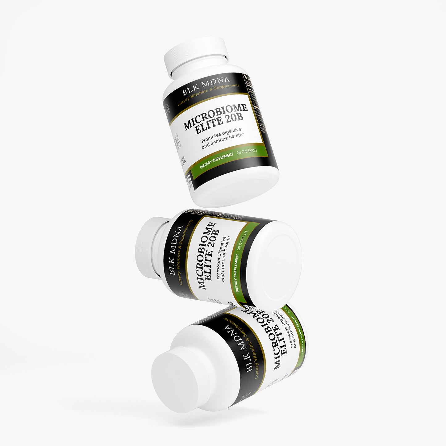 Microbiome Elite 20B | BLK MDNA