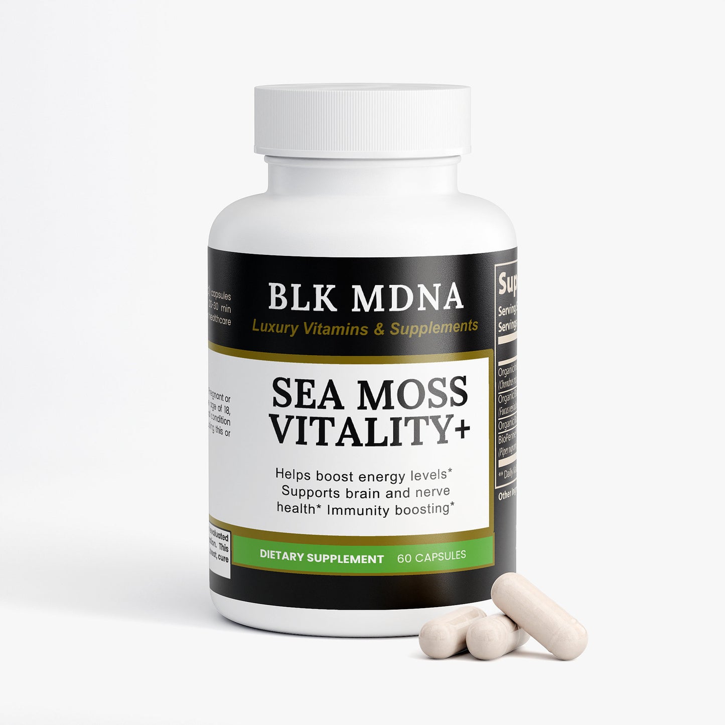 Sea Moss Vitality+ | BLK MDNA