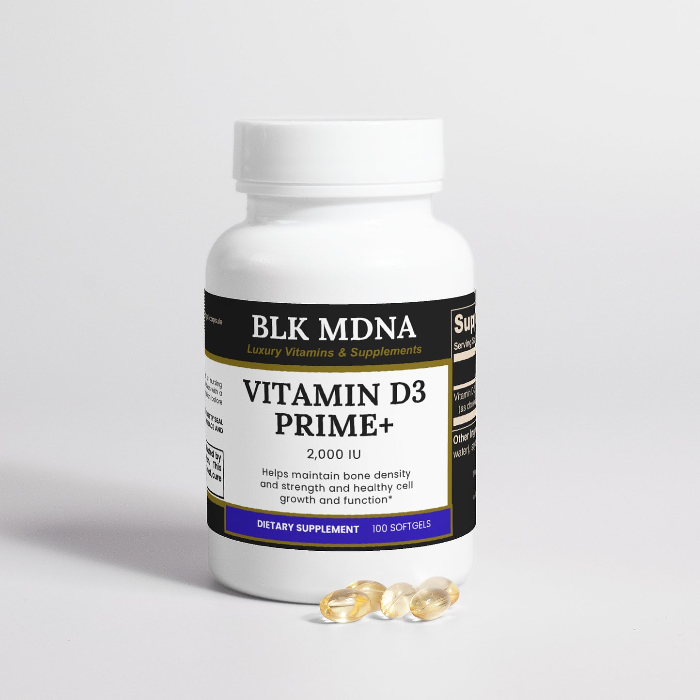 Vitamin D3 Prime+ | BLK MDNA