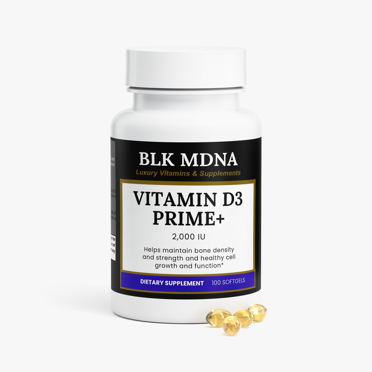Vitamin D3 Prime+ | BLK MDNA