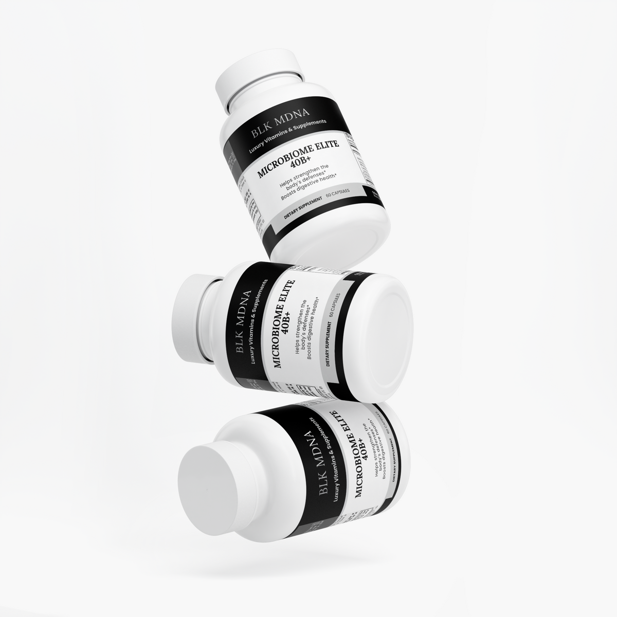 Microbiome Elite 40B+| BLK MDNA