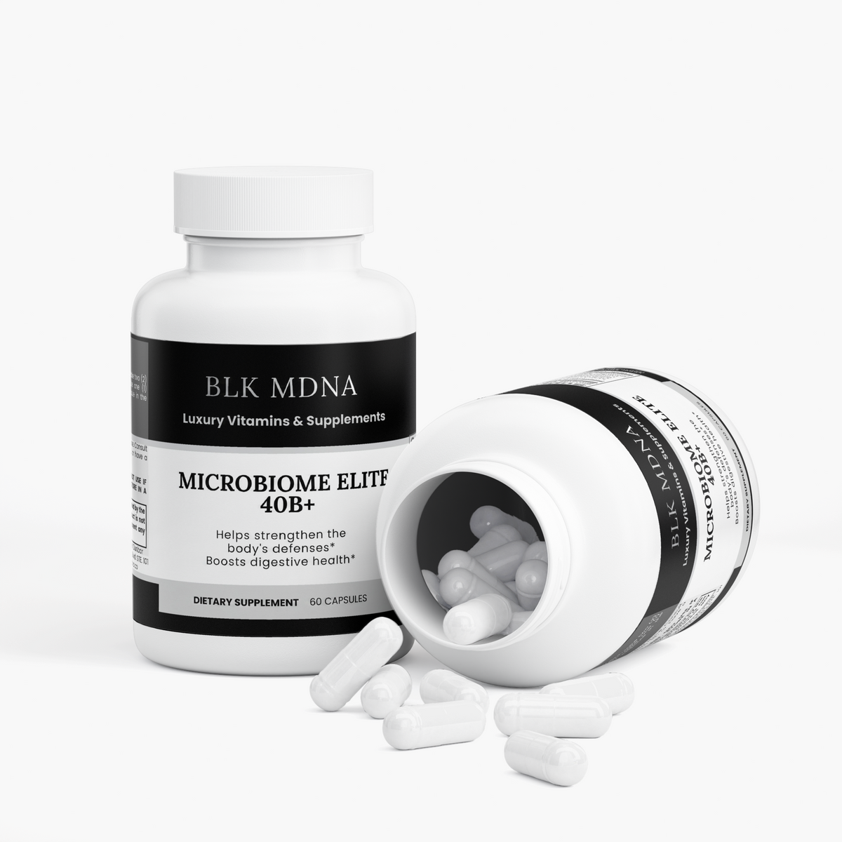 Microbiome Elite 40B+| BLK MDNA