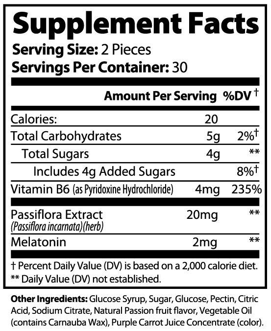 BLK Madonna Sleep Well Gummies (Adult)