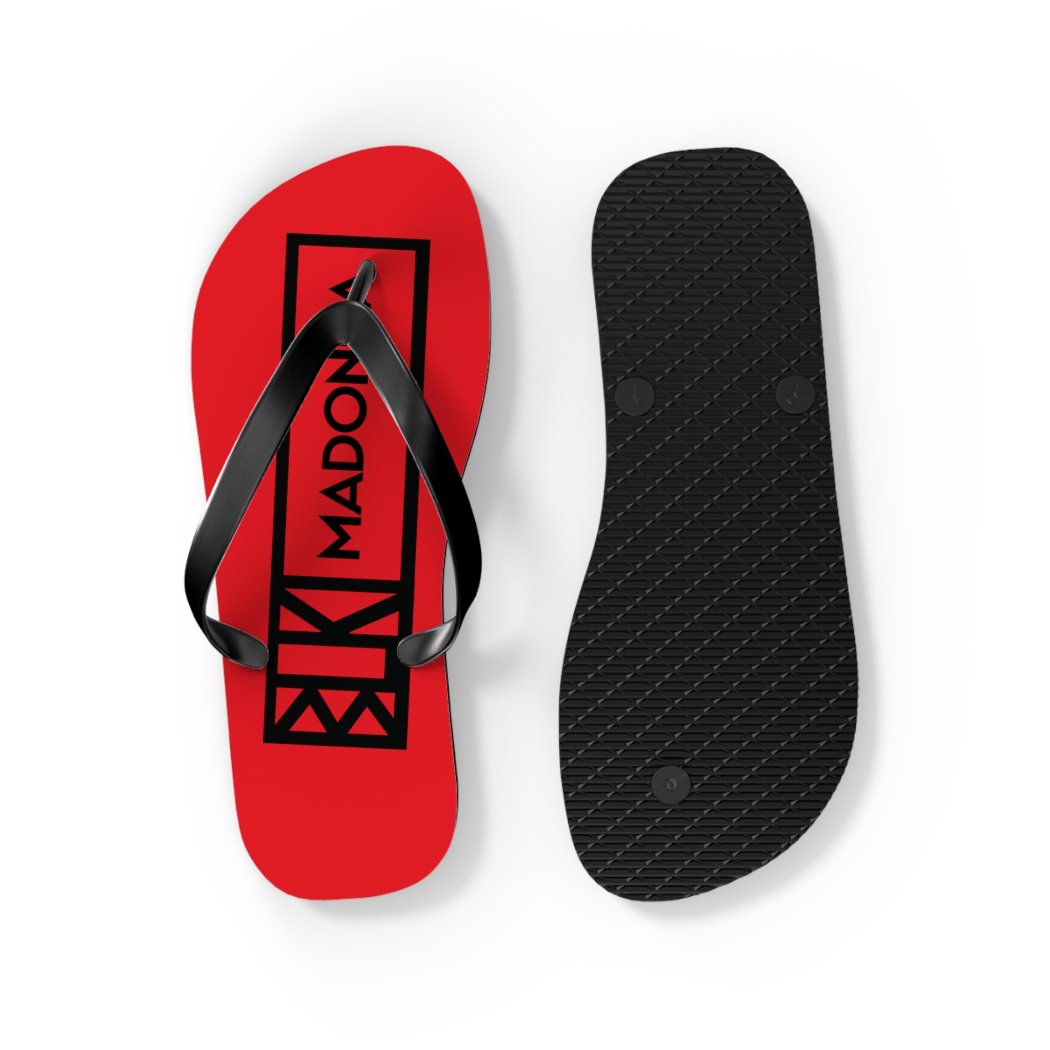 Soft, Slip-Resistant Sandals | BLK Madonna Vibrant Summer Flip Flops
