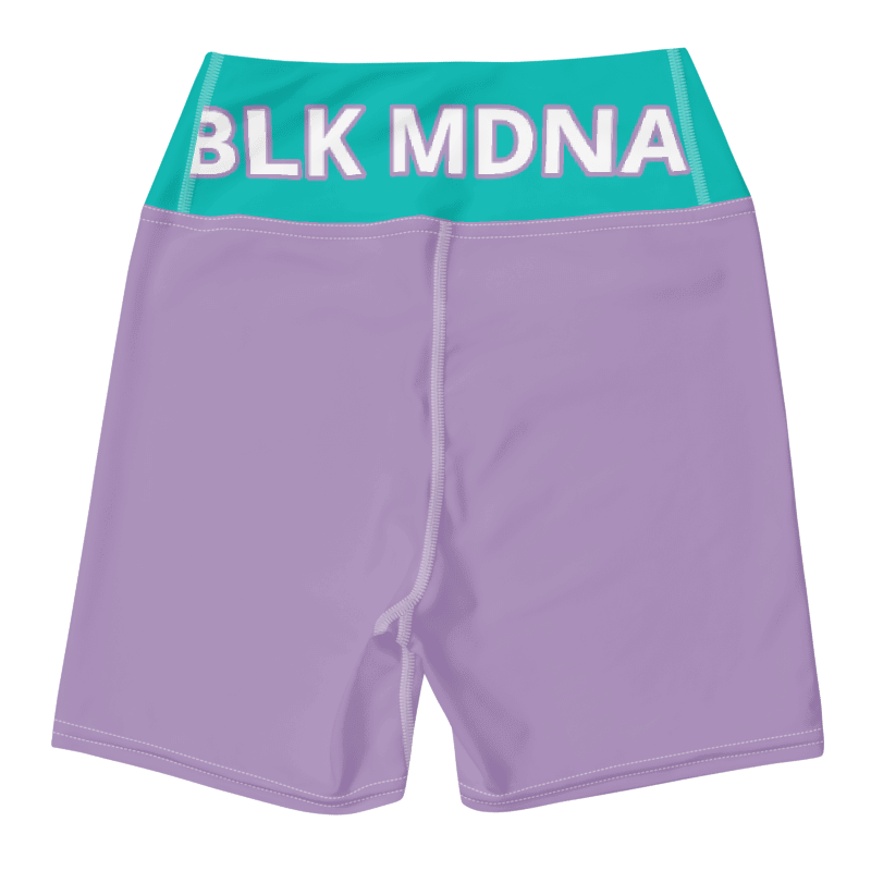 BLK MDNA SculptFit Workout Shorts | High-Waist Luxury Activewear