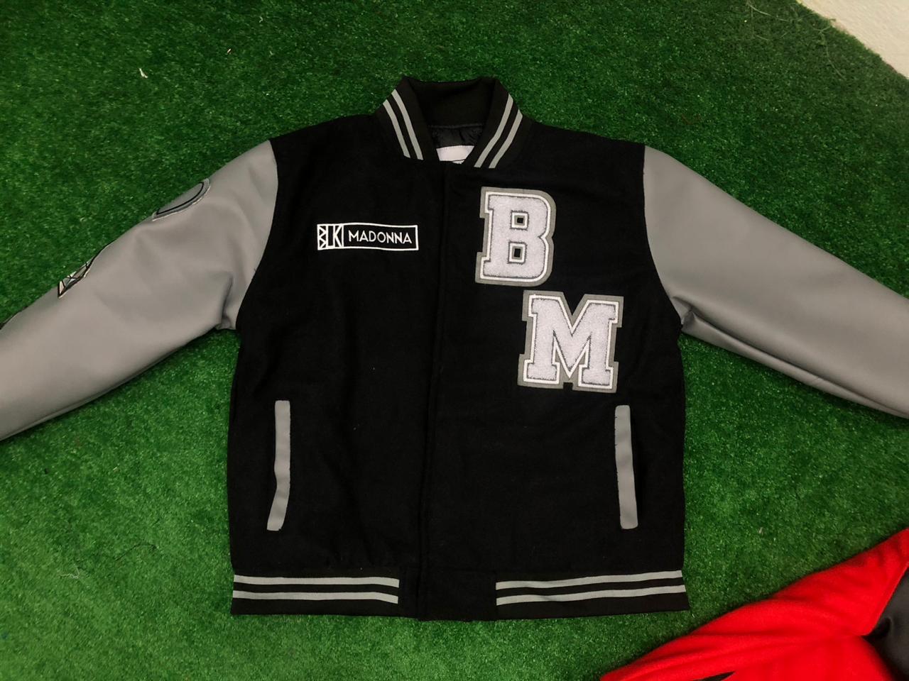 BLK MADONNA™ Heritage Varsity Jacket | Luxury Streetwear Outerwear