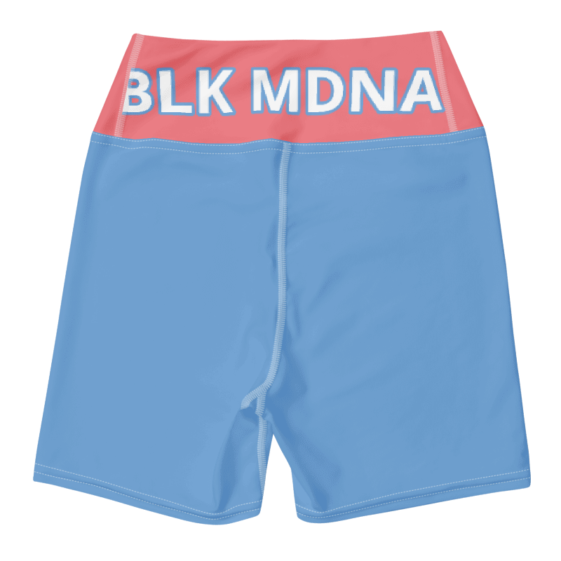 BLK MDNA SculptFit Workout Shorts | High-Waist Luxury Activewear