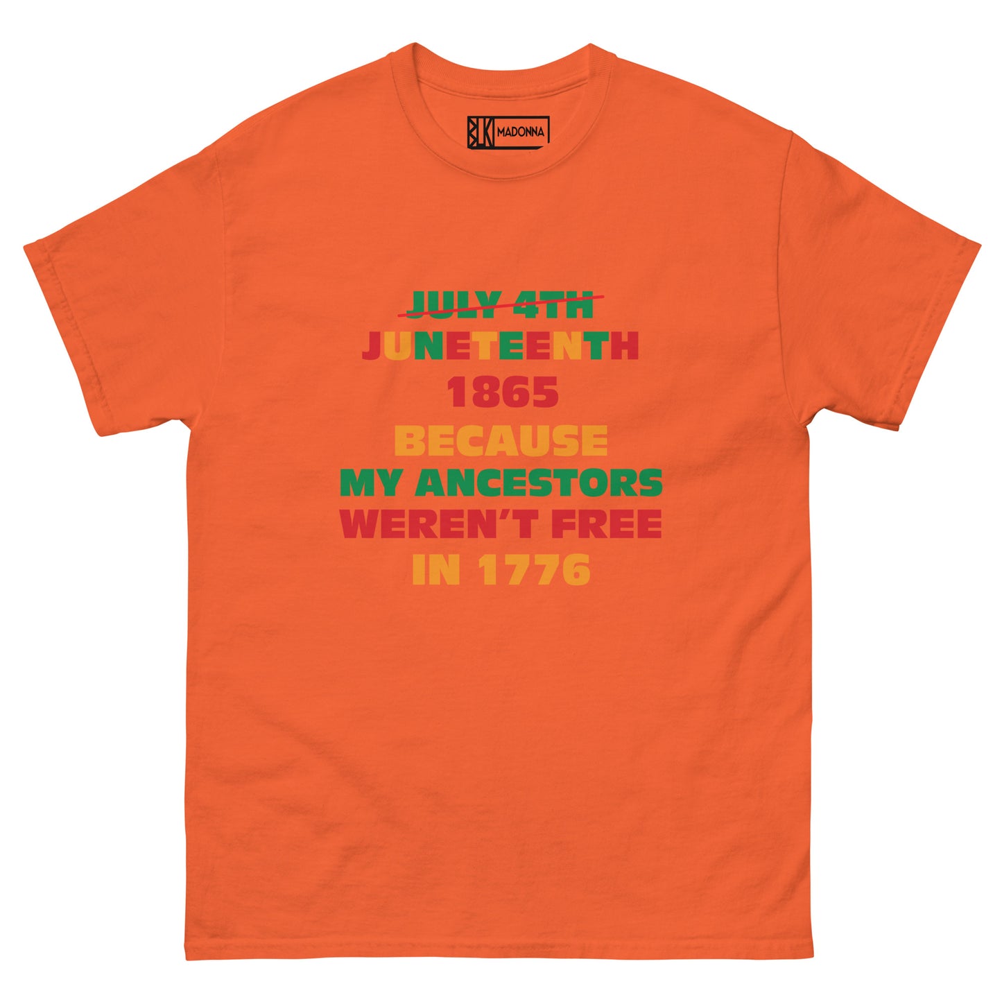 Juneteenth 1865 classic tee