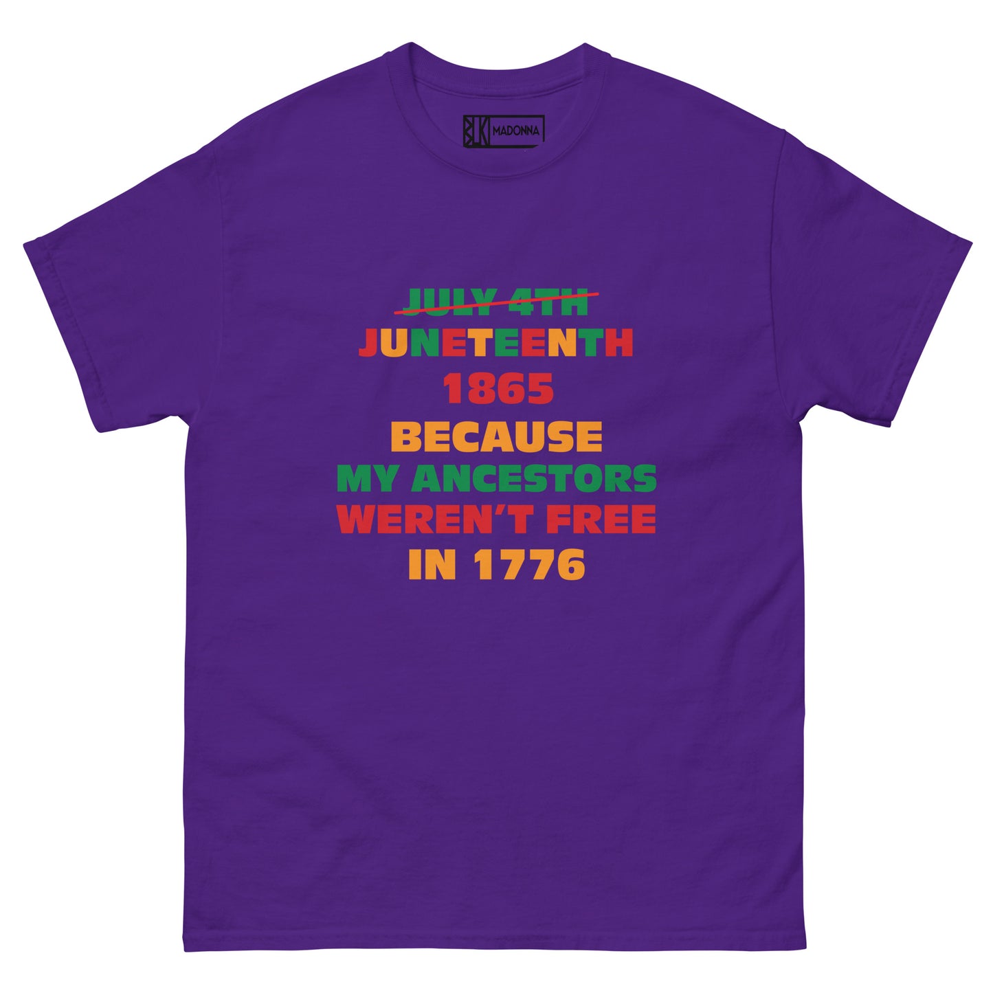 Juneteenth 1865 classic tee