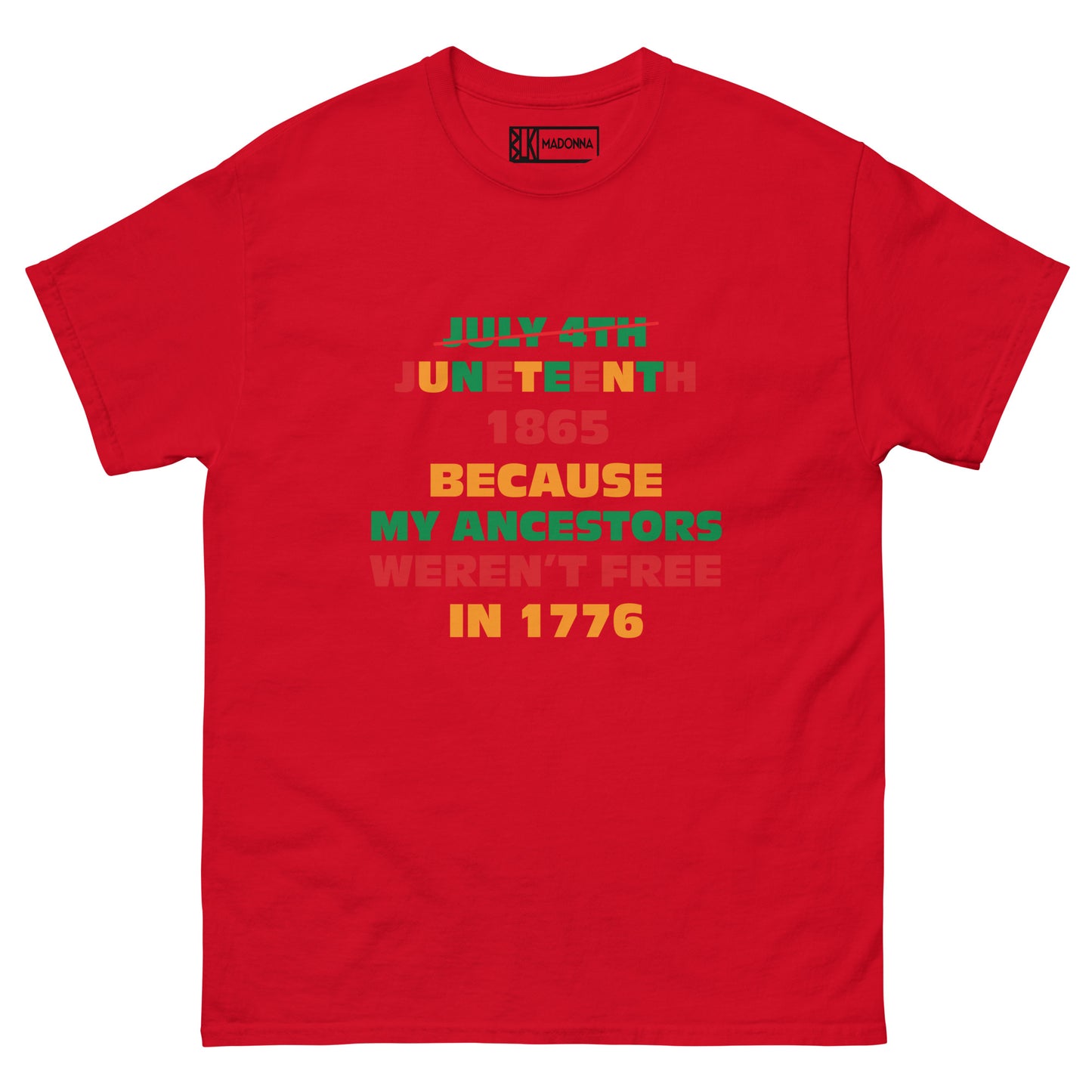 Juneteenth 1865 classic tee