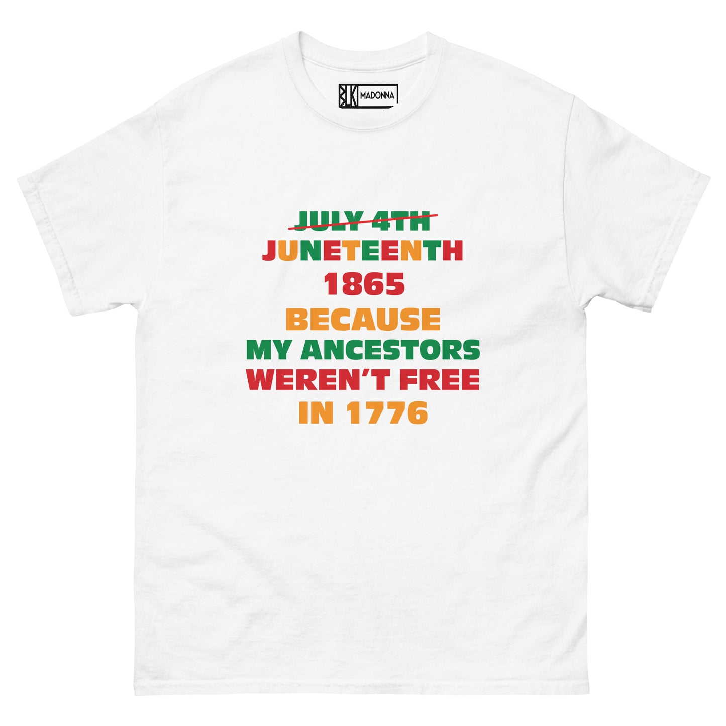 Juneteenth 1865 classic tee