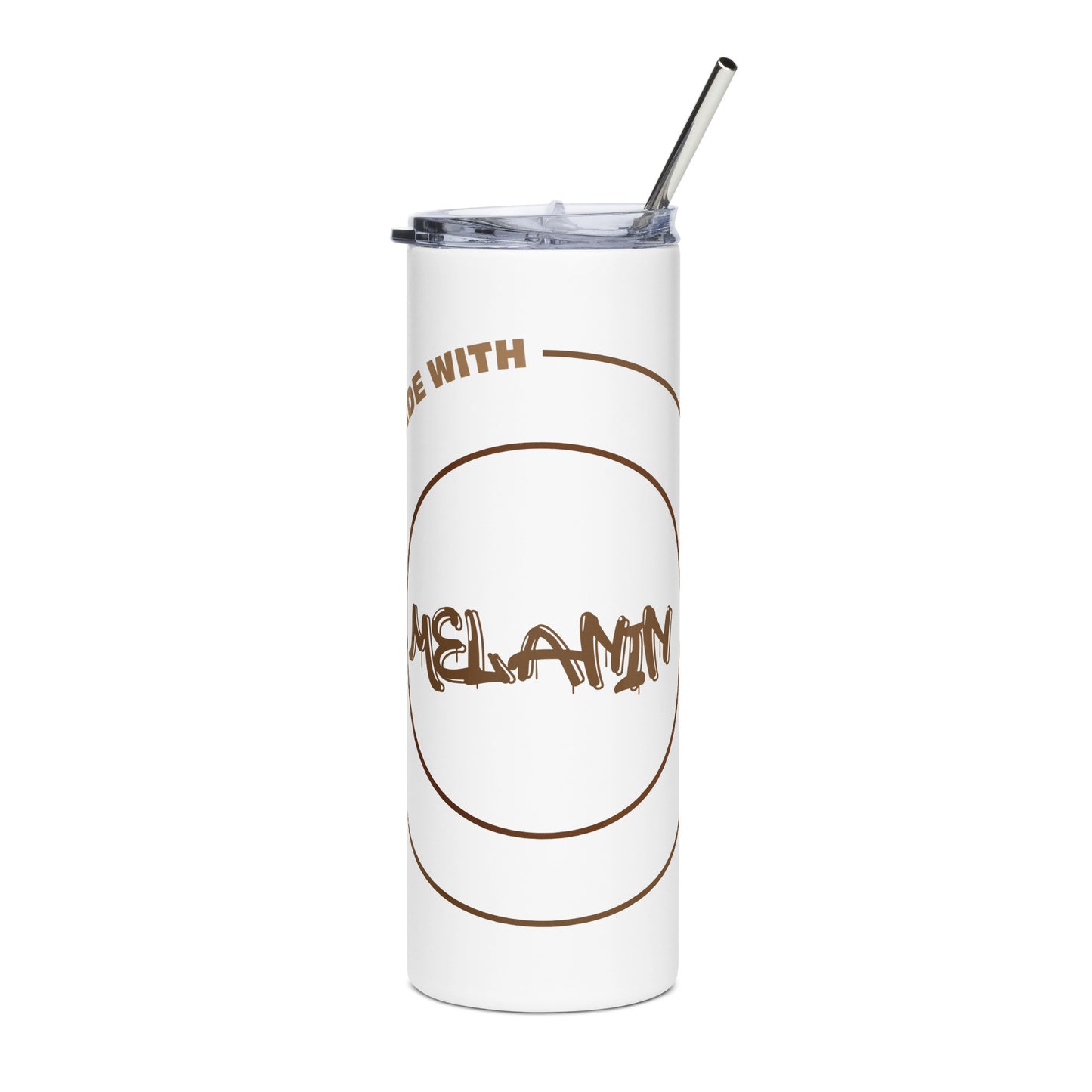 Made w/ Melanin Stainless steel tumbler